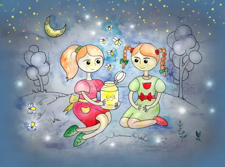 Vika Glitter's illustration